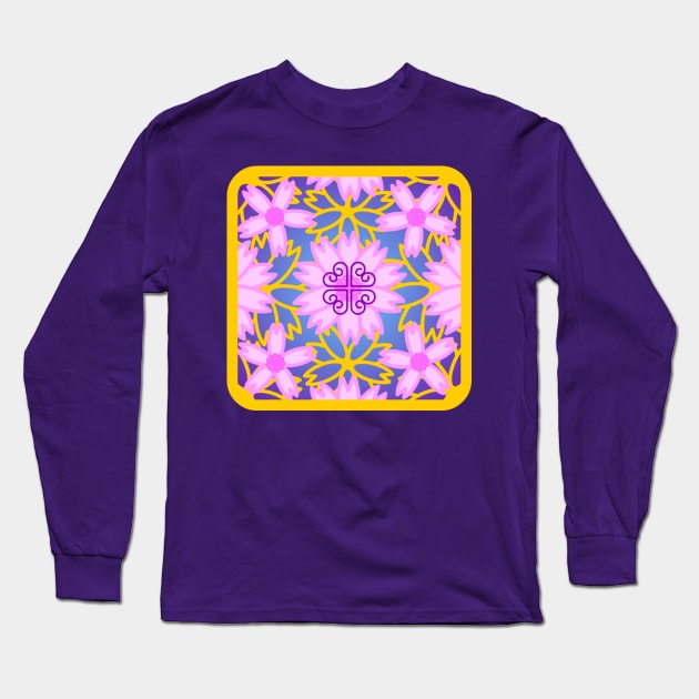 CHERRY BLOSSOM Long Sleeve T-Shirt by cholesterolmind